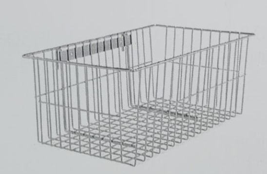 Canastilla De Acero Inoxidable, Soporte Para Pared, 48X28X20 Cm, Marca: Generico