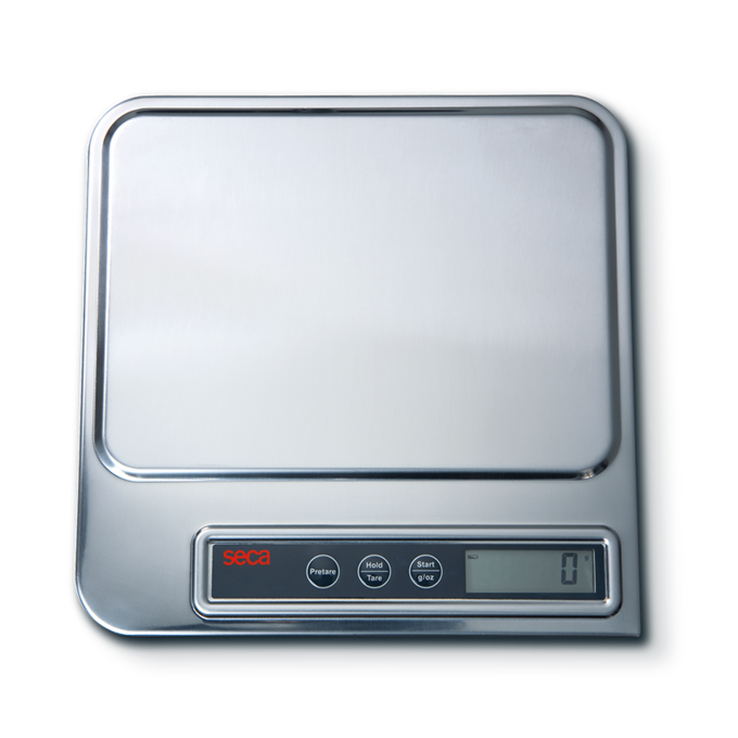Báscula Digital Para Órganos Y Pañales, Superficie Acero Inoxidable, 5 Kg, Modelo Bm856, Marca: Seca